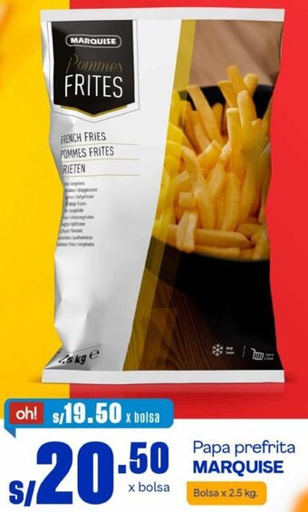 Makro Papa prefrita MARQUISE Bolsa x 2.5 kg. oferta
