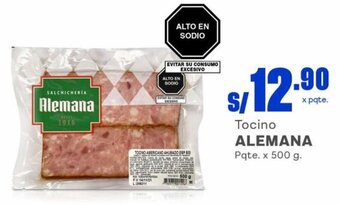 Makro Tocino ALEMANA Pqte. x 500 g. oferta