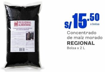 Makro Concentrado de maíz morado REGIONAL Bolsa x 2 L oferta