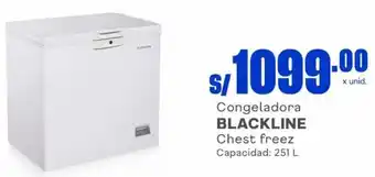 Makro Congeladora BLACKLINE Chest freez Capacidad: 251 L oferta