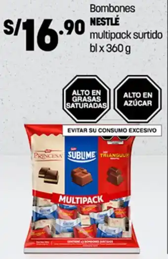 Plaza Vea Bombones NESTLÉ multipack surtido blx 360 g oferta