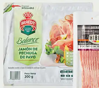 Plaza Vea Jamón de pechuga de pavo en tajadăs Balance pq x 200 g oferta