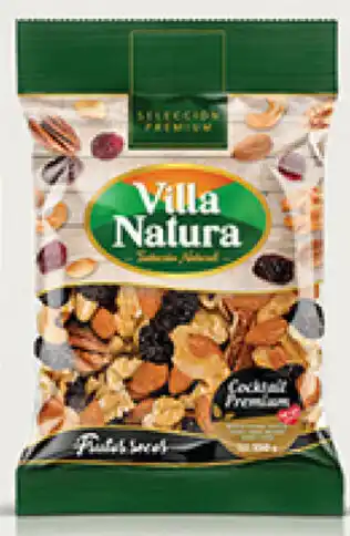 Plaza Vea Frutos secos Villa Natura cocktail premium bl x 150 g oferta