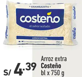 Plaza Vea Arroz extra Costeño bl x 750 g oferta