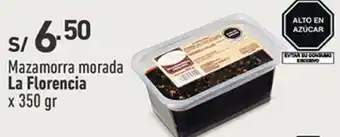 Plaza Vea Mazamorra morada La Florencia x 350 gr oferta