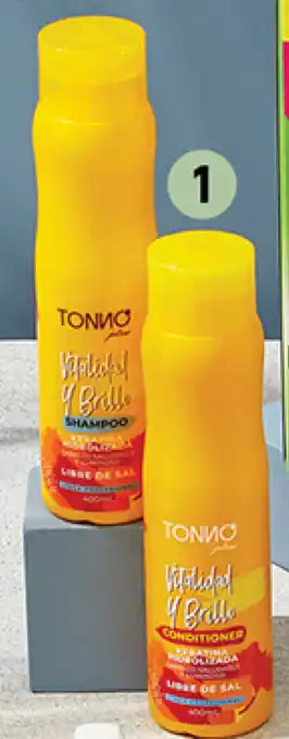 Plaza Vea Shampoo / acondicionador Tonno fragancias variadas fr x 400 ml oferta