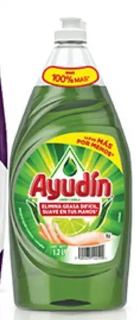 Plaza Vea Lavavajillas líquido Opal Ayudín limón y sábila btx 1.2 L oferta