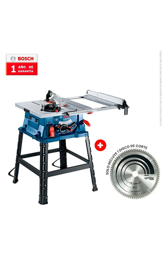 Tiendas EFE Sierra de mesa + disco de 254mm bosch oferta