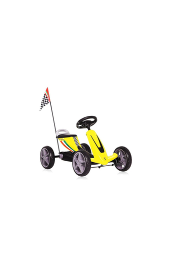Tiendas EFE Carro a pedal royal baby ferrari amarillo oferta