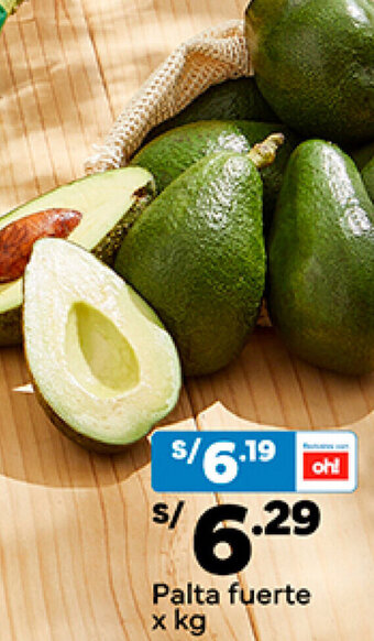 Plaza Vea Palta fuerte x kg oferta