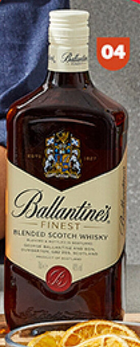 Plaza Vea Whisky BALLÁNTINE'S Finest bt x 700 ml oferta