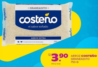 Tambo ARROZ COSTEÑO GRANEADITO 750 G oferta