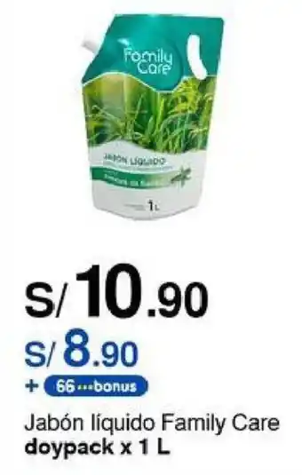 Metro Jabón líquido Family Care doypack x 1 L oferta