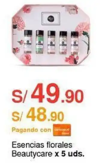 Metro Esencias florales Beautycare x 5 uds. oferta