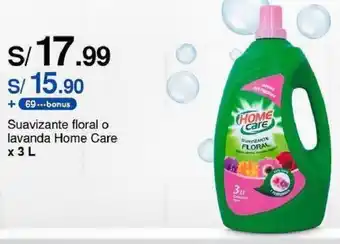 Metro Suavizante floral o lavanda Home Care x 3 L oferta