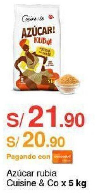 Metro Azúcar rubia Cuisine & Co x 5 kg oferta