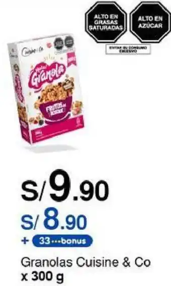 Metro Granolas Cuisine & Co x 300 g oferta