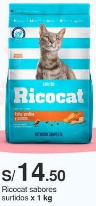 Metro Ricocat sabores surtidos x 1 kg oferta