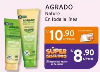Mifarma AGRADO Nature En toda la línea oferta