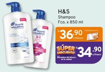 Mifarma H&S Shampoo Fco. x 850 ml oferta