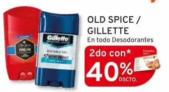 Mifarma OLD SPICE / GILLETTE En todo Desodorantes oferta