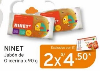 Mifarma NINET Jabón de Glicerina x 90 g oferta