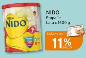 Mifarma NIDO Etapa 1+ Lata x 1600 g oferta