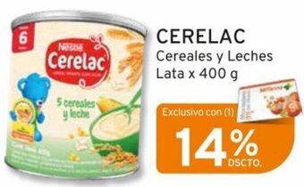 Mifarma CERELAC Cereales y Leches Lata x 400 g oferta