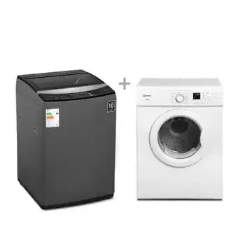 Hiraoka Lavadora automática miray lma-189 18kg + secadora de ropa miray sme-708 7kg oferta