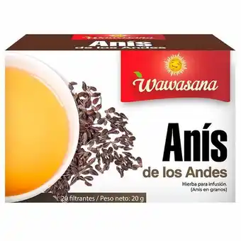 Vivanda Anís wawasana caja 20un oferta