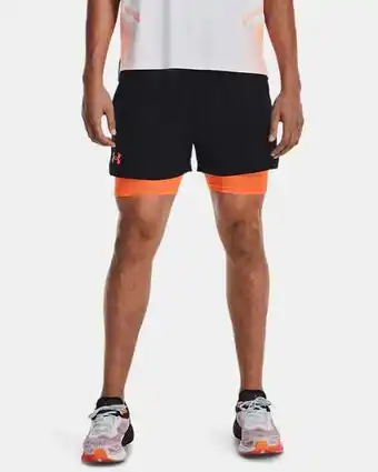 Under Armour Men's ua vanish woven 2-in-1 vent shorts oferta