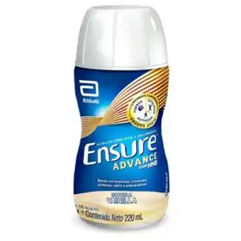 Tottus Ensure advance vainilla 220 ml oferta