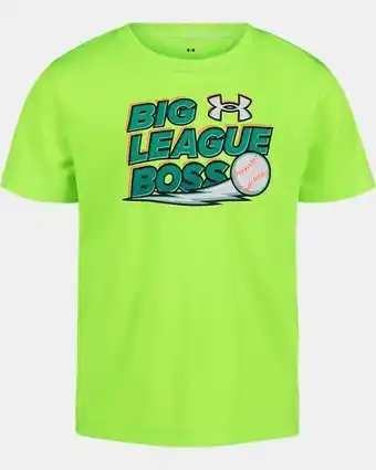 Under Armour Little boys' ua big league boss short sleeve oferta