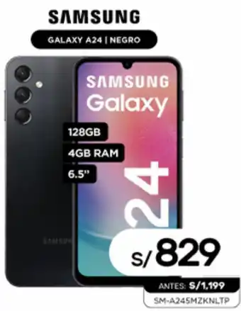 La Curacao SAMSUNG GALAXY A24 | NEGRO 128GB 4GB RAM 6.5" oferta