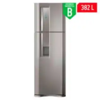 Maestro Refrigeradora electrolux 382 lt top freezer tw42s silver oferta