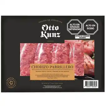 Vivanda Chorizo otto kunz parrillero paquete 400gr oferta