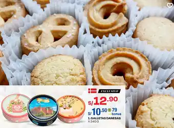 Wong GALLETAS DANESAS X 340 G oferta