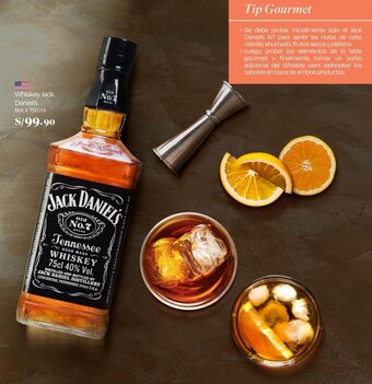 Wong Whiskey Jack Daniel's Bot. x 750 ml oferta