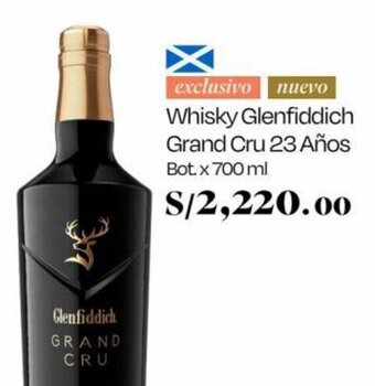 Wong Whisky Glenfiddich Grand Cru 23 Años Bot. x 700 ml oferta