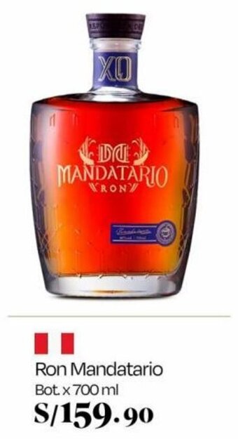 Wong Ron Mandatario Bot. x 700 ml oferta