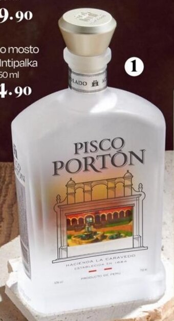 Pisco mosto verde Portón Bot. x 750 ml