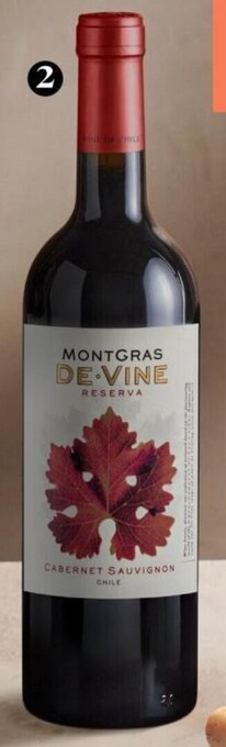 Wong Vino Montgras de Vine Reserva Bot. x 750 ml oferta