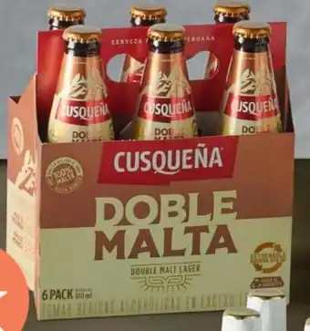 Wong Cerveza Cusqueña Pack 6 Bot. x 310 ml oferta