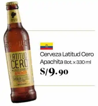 Cerveza Latitud Cero Apachita Bot. x 330 ml