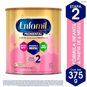 Tottus Enfamil premium 2 lata x 375 g oferta