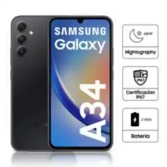 Maestro Galaxy a34 256gb 8gb 5g oferta