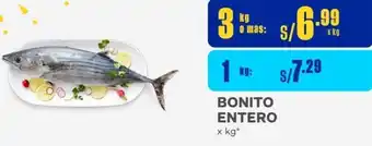 Makro BONITO ENTERO x 3kg oferta