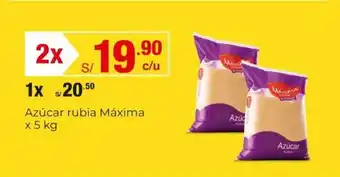 Metro Azúcar rubia Máxima x 5 kg x 2 oferta