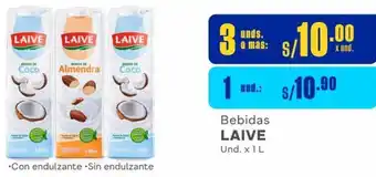 Makro Bebidas LAIVE 3Unds. x 1 L oferta