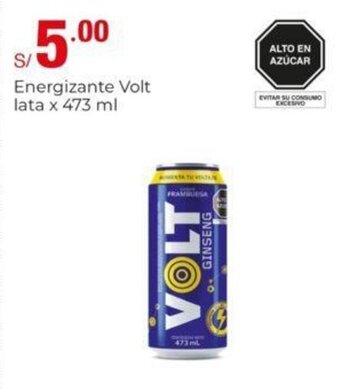 Metro Energizante Volt lata x 473 ml oferta